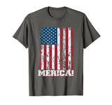 4th of July Independence Day American Flag Patriotic TShirts
