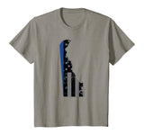 Delaware State Police Shirt Thin Blue Line Flag Shirt