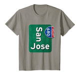 San Jose California CA Highway Interstate Travel Gift T-Shirt