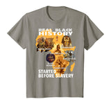 Black Consciousness Real Black History T Shirt