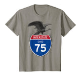Ohio OH I-75 Highway Interstate Shield TShirt Tee