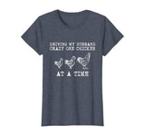 Funny Chicken print - Chicken product Crazy Chicken Lady T-Shirt