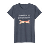 funny good bacon lovers shirt - Snaccident, bacon