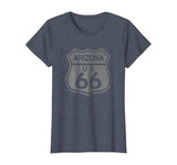 Arizona Historic Route 66 Retro Distressed Graphic T-Shirt