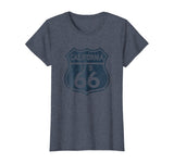 California Historic Route 66 Retro Distressed Graphic Shirt