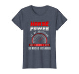 Funny Auto Racing Mechanic Manual Speed T-Shirt