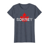 Sorrey Sorry Canadian Funny Apology Red Maple Leaf T-Shirt