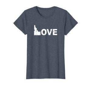 Womens I Love Idaho | Boise | Potato | T-Shirt | Gift Idea