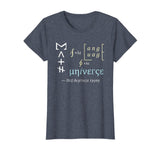 Neil deGrasse Tyson Math is the Language... Universe t-shirt