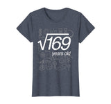 Square Root of 169: 13th Birthday 13 Years Old T-Shirt Math