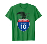 Arizona AZ I-10 Highway Interstate Shield TShirt Tee