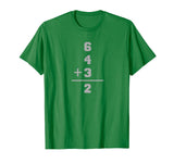 6 + 4 + 3 = 2 Baseball Math T-Shirt for Men, Women, Youth