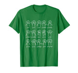 Algebra Dance Funny Graph Figures Math Equation T-shirt