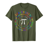 Pi Spiral TShirt 3.14 Math Teacher Tee Pi National Day Shirt