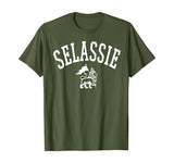 Black History King Selassie Lion Shirt