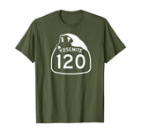 California Highway Shields: 120 Yosemite