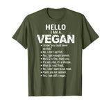 Funny Pro Vegan Activism TShirt Gym Athlete Gift Christmas