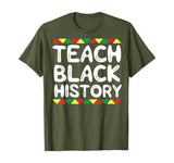 Teach Black History T-Shirt Teacher School African Tribal T-Shirt