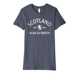 Scottish History Clothing - Scotland Flag Apparel - Scotland Premium T-Shirt