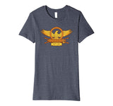 SPQR Roman Eagle Legion Banner Military History Of Rome Premium T-Shirt
