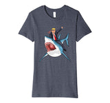 Donald Trump Shark Shirt 4th of July USA America Gift