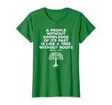 Black History Knowledge Roots Garvey Shirt