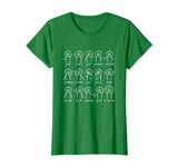 Algebra Dance Funny Graph Figures Math Equation T-shirt