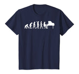 Pianist Evolution T-Shirt Funny Piano Player Cool Gift