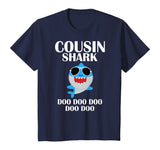 Cousin Shark T-Shirt Doo Doo Doo Funny Cousin Birthday Gift T-Shirt