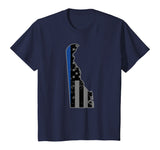 Delaware State Police Shirt Thin Blue Line Flag Shirt