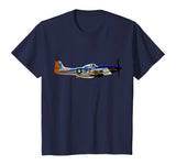 P-51 Mustang WWII Fighter Plane US Military Aviation History T-Shirt