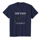 DOW 20000 Stock Market History Making T Shirt
