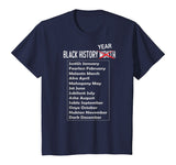 Black History Year T Shirt African American Pride Month Gift