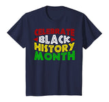 Celebrate Black History Month T-Shirt for Men Women Kids