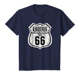 Albuquerque New Mexico Historic Route 66 Distressed T Shirt