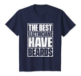 The Best Electricians Have Beards T-Shirt - Funny Beard Tee