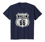 Winslow Arizona Historic Route 66 Distressed Graphic T-Shirt