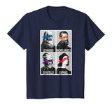 Renaissance Ninja Artists Poster Style Pop Art T-Shirt