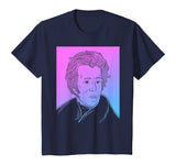 Andrew Jackson Vaporwave T-Shirt - Pastel Goth Aesthetic