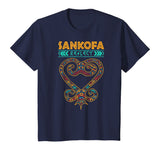 Sankofa African Heart Symbol for Black History Month T-Shirt