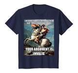 Funny History Hipster Napoleon Bonaparte Argument T-Shirt
