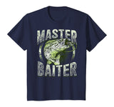 Fishing Master Baiter Funny Fish Novelty Dads Christmas Gift T-Shirt