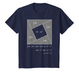 Pythagorean Theorem Algebraic Proof Math T-Shirt
