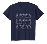 Algebra Dance Funny Graph Figures Math Equation T-shirt