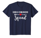 Early Childhood Squad T Shirt for Preschool Math Teachers