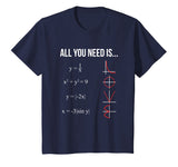 All You Need Is Love Math Equation Funny T Shirt