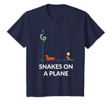 Snakes On A Math Plane Funny Snake T-Shirt