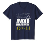 AVOID NEGATIVITY SHIRT Math Gift for Men Women Kids Teachers