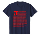 Pi Digits Science Geek Funny Nerd Math Symbol Lover T-Shirt