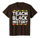 Teach Black History T-Shirt Teacher School African Tribal T-Shirt